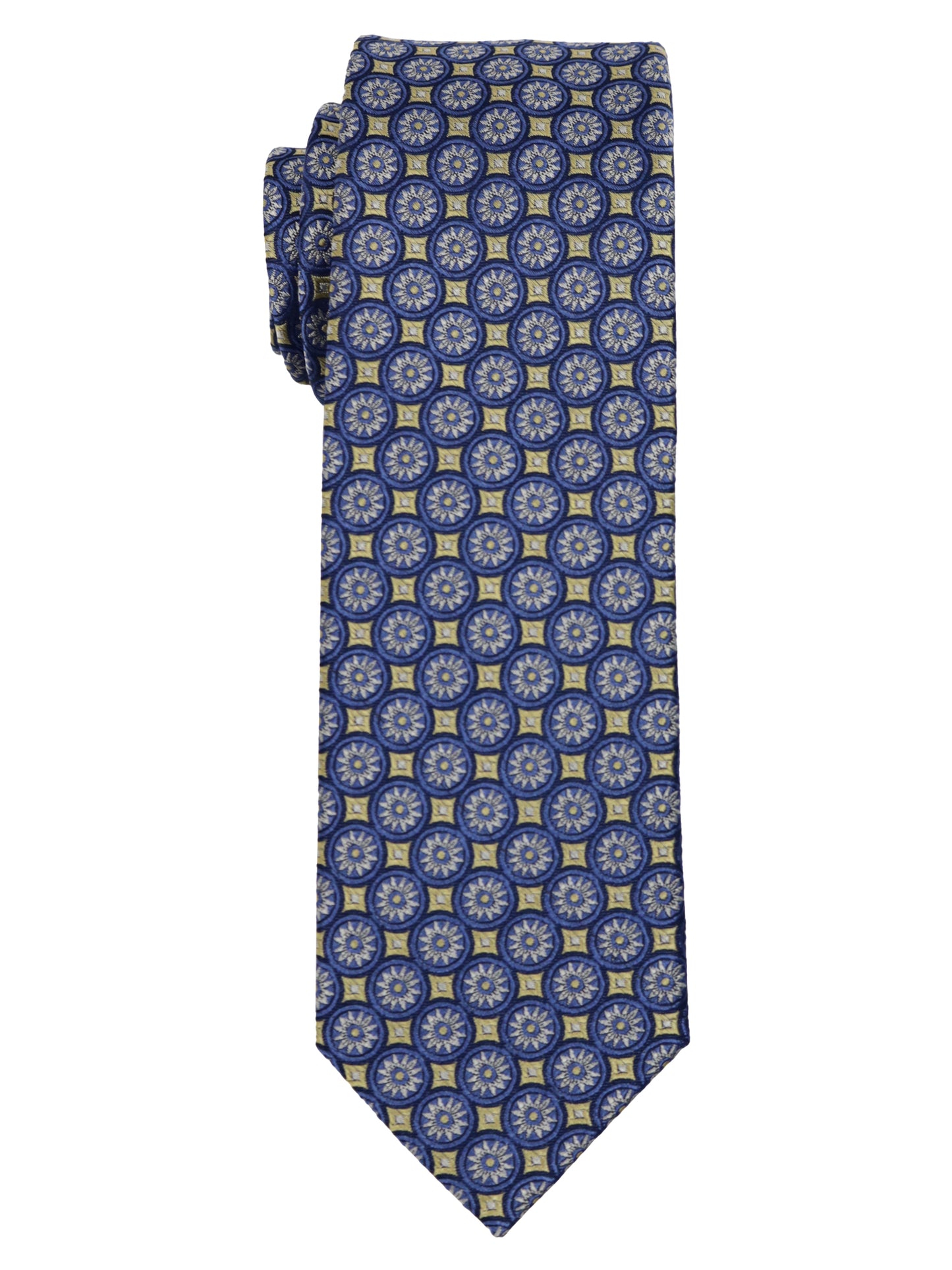 Enrico Sarchi 35132 - Boy's Tie - Neat - Navy/Gold