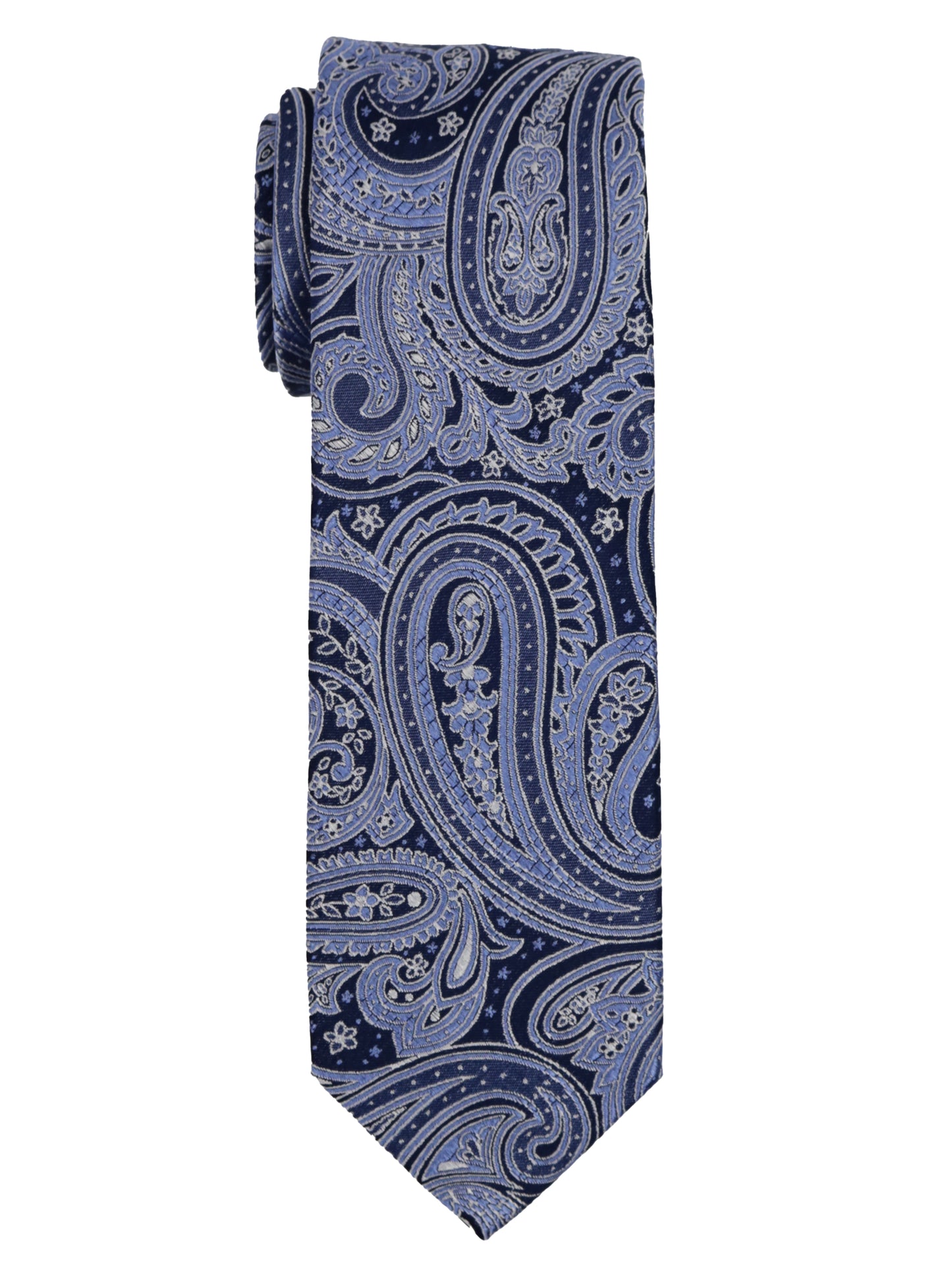 Enrico Sarchi 35142 - Boy's Tie - Paisley - Navy/Blue