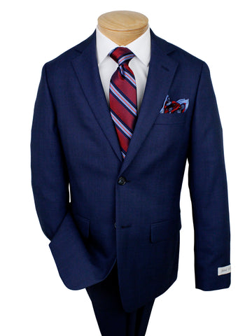 Image of Jared Elliot 35812 Boys Suit - Plaid - Blue