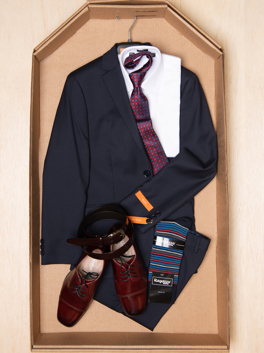 Complete Navy Suit Outfit 35829