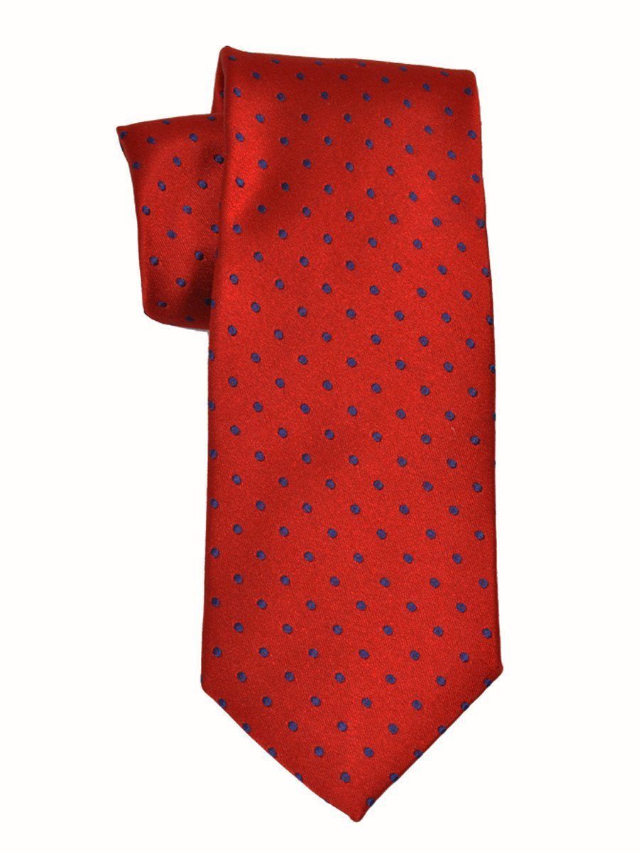 Boy's Tie 3800 Red/Navy