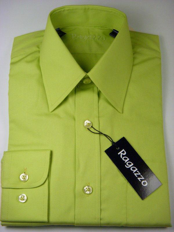Ragazzo 7015 100% Cotton Boy's Dress Shirt - Solid Broadcloth - Apple Heritage House - The Boys' Suits Source Ragazzo 7015 100% Cotton Boy's Dress Shirt - Solid Broadcloth - Apple Heritage House - The Boys' Suits Source