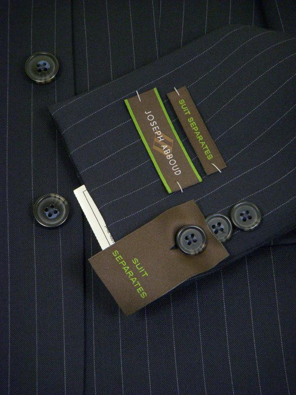 Joseph Abboud 732 3B 100% Wool Boy's Suit Separate Jacket - Stripe - Navy