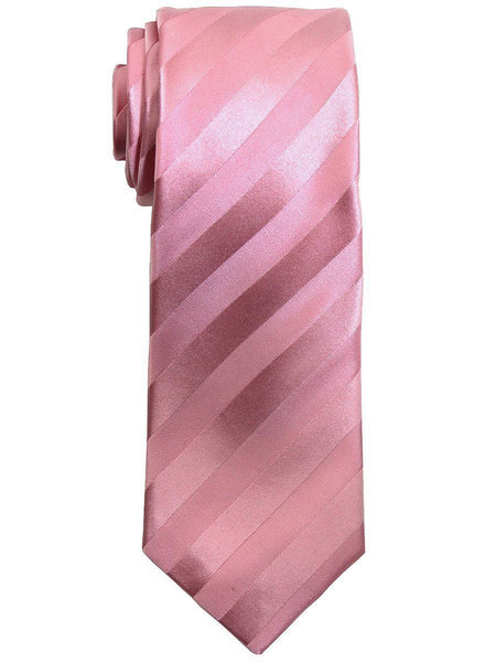Heritage House 34785 - Boy's Tie - Tonal Satin Stripe - Pink main image 1