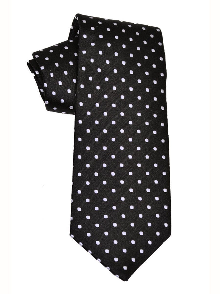 Boy's Tie 7584 Black/White