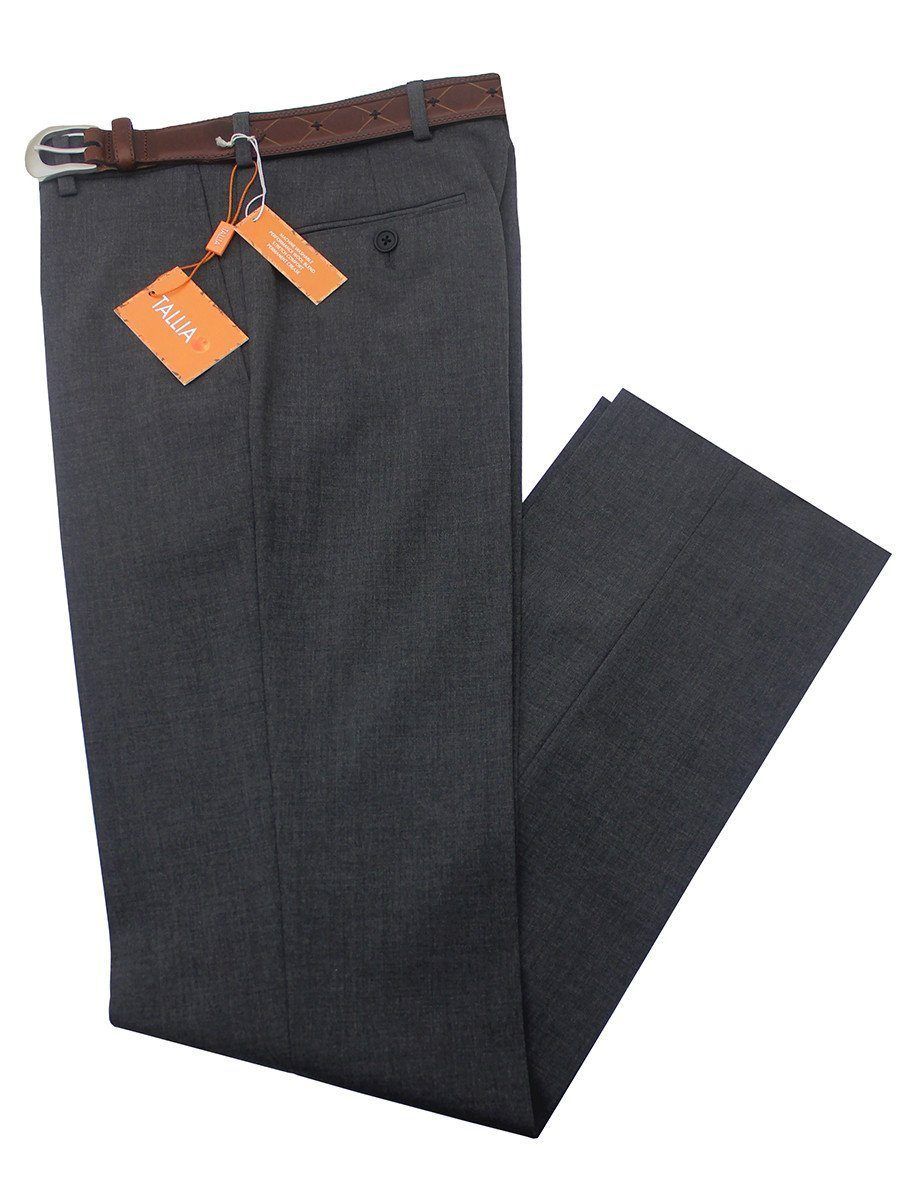 Tallia 8172 Boy's Dress Pants - Grey - Textured Weave