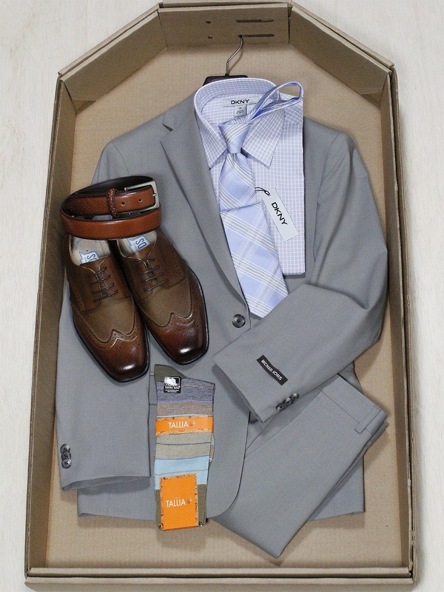 Complete Khaki Suit Outfit 23026 Boys Suit Bundle Michael Kors