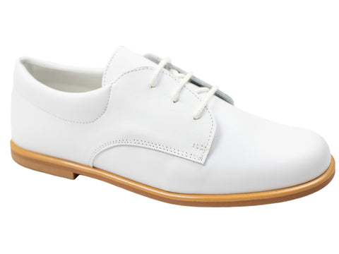 Image of de Osu Boy's Shoe 30635 - Oxford - White