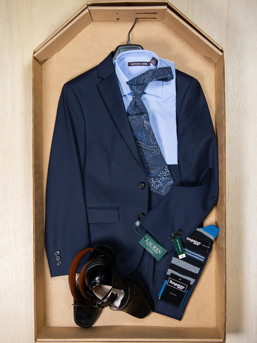 Complete Navy Suit Outfit 31602