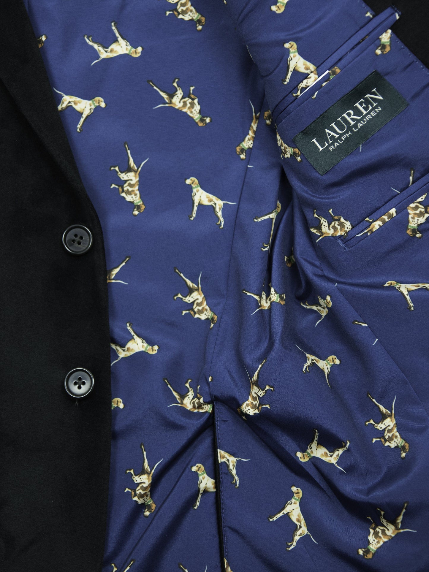 Lauren Ralph Lauren 26898 Boy's Sport Coat-Black Velvet Boys Sport Coat Lauren