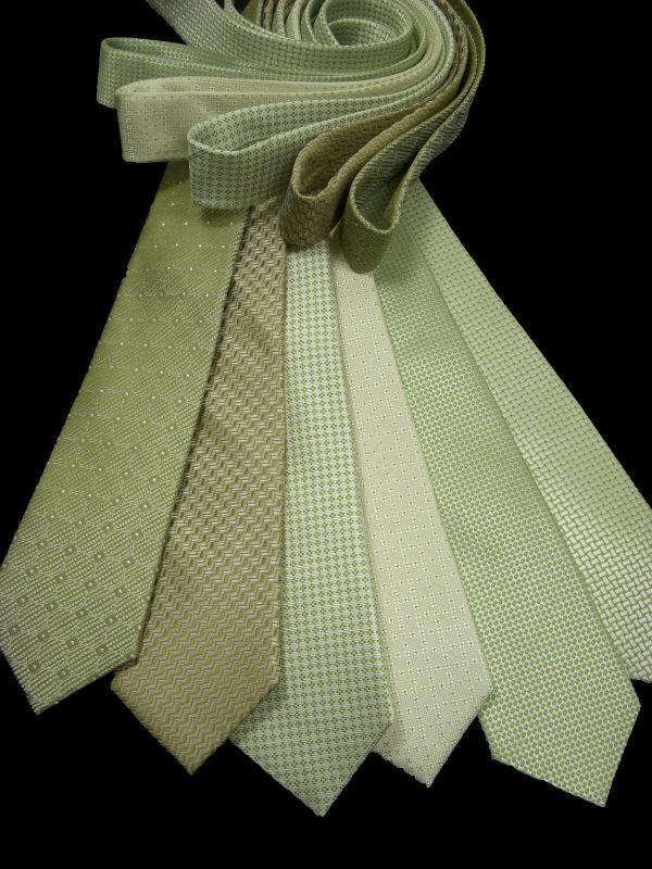 Heritage House 10724 100% Woven Silk Boy's Tie - Pastel Neat - Greens Boys Tie Urbano 