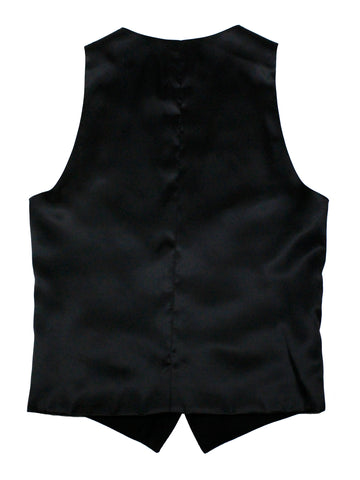 Maxman 17274V Boy's Suit Separate Vest - Solid - Black