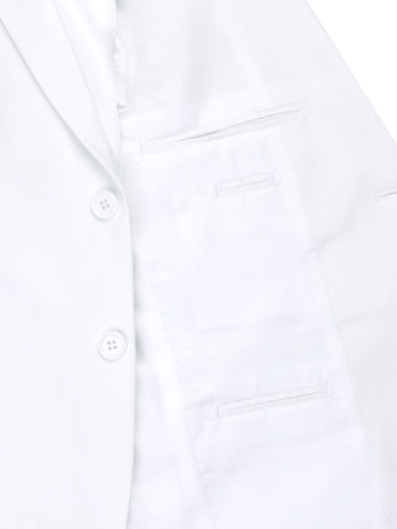 Image of David Oliver 31179 Boy's Suit - Solid - White