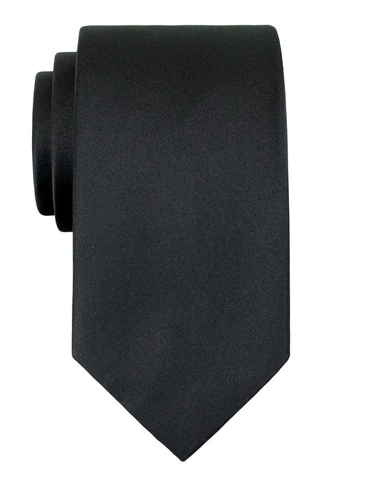 Heritage House 31345 Boy's Tie - Solid - Black