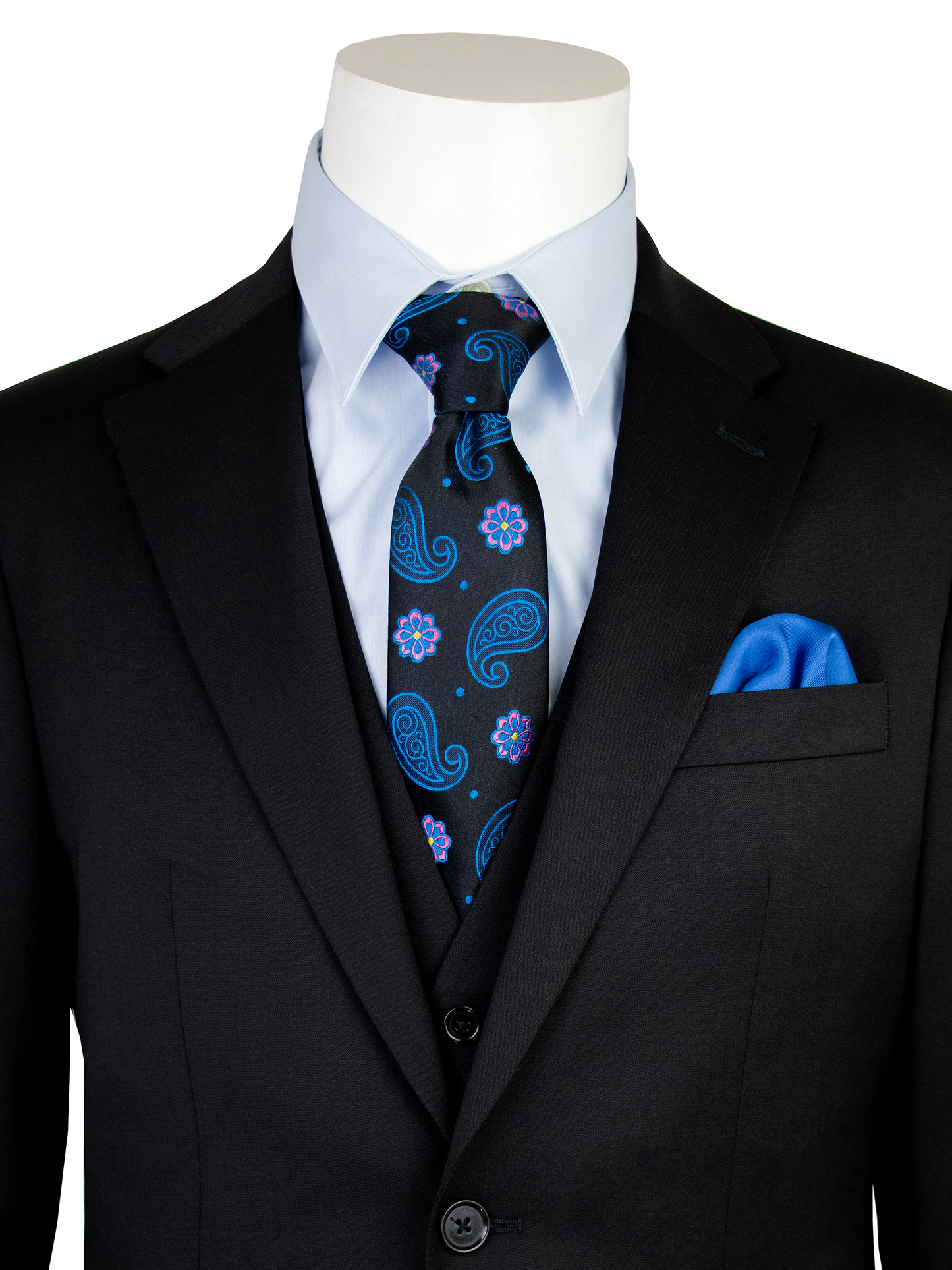 Tallia 32274 Young Men's Suit Separate Jacket - Skinny Fit - Black