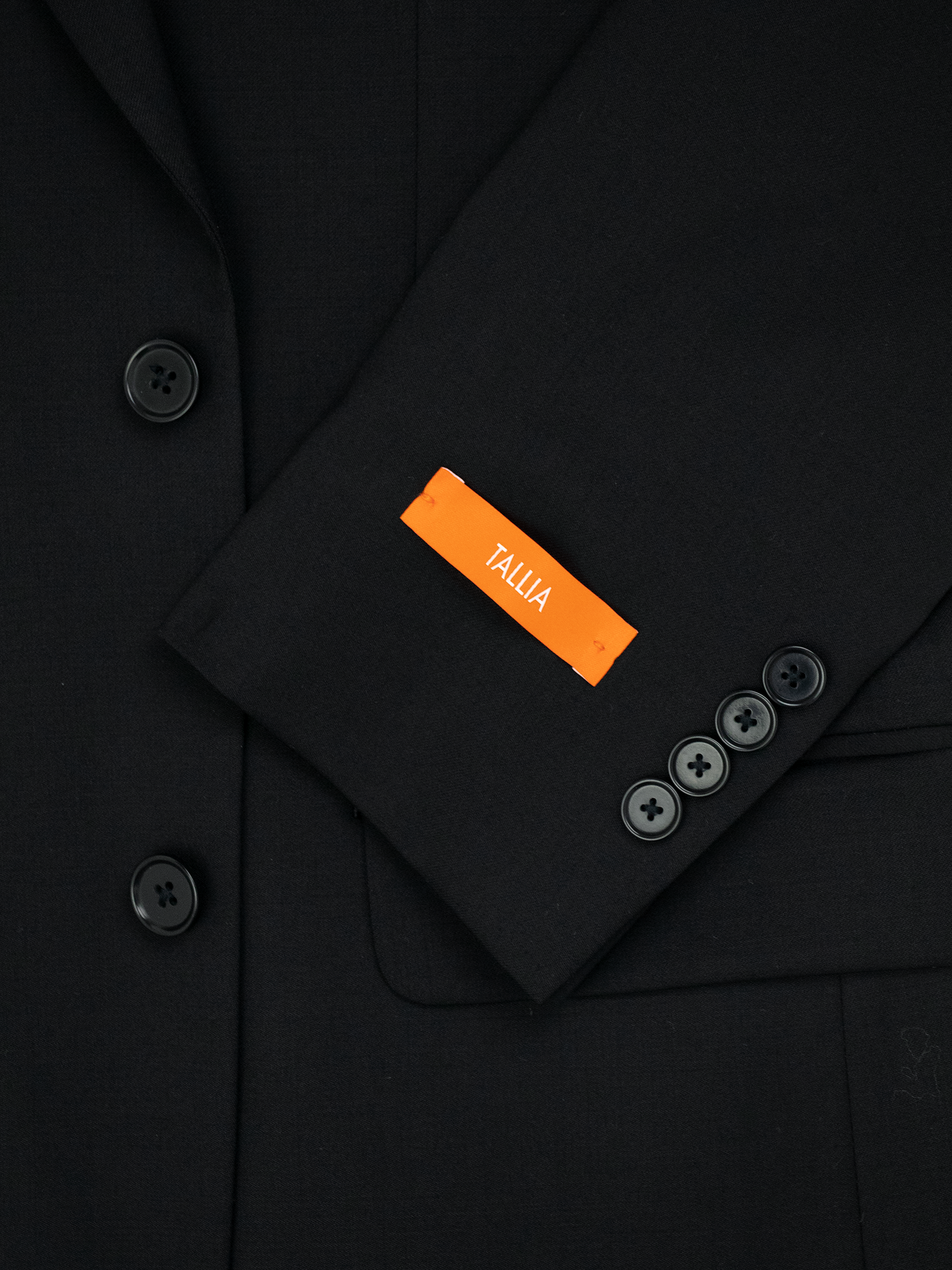 Tallia 32274 Young Men's Suit Separate Jacket - Skinny Fit - Black