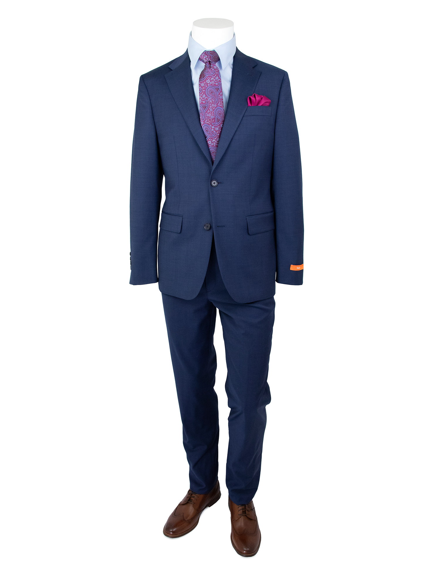 Tallia 32289 Young Men's Suit Separate Jacket - Skinny Fit - Blue