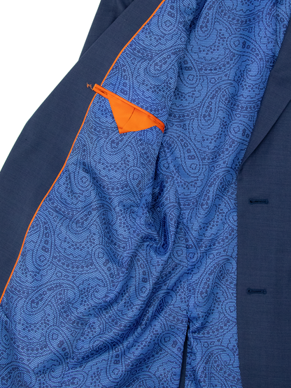 Tallia 32289 Young Men's Suit Separate Jacket - Skinny Fit - Blue