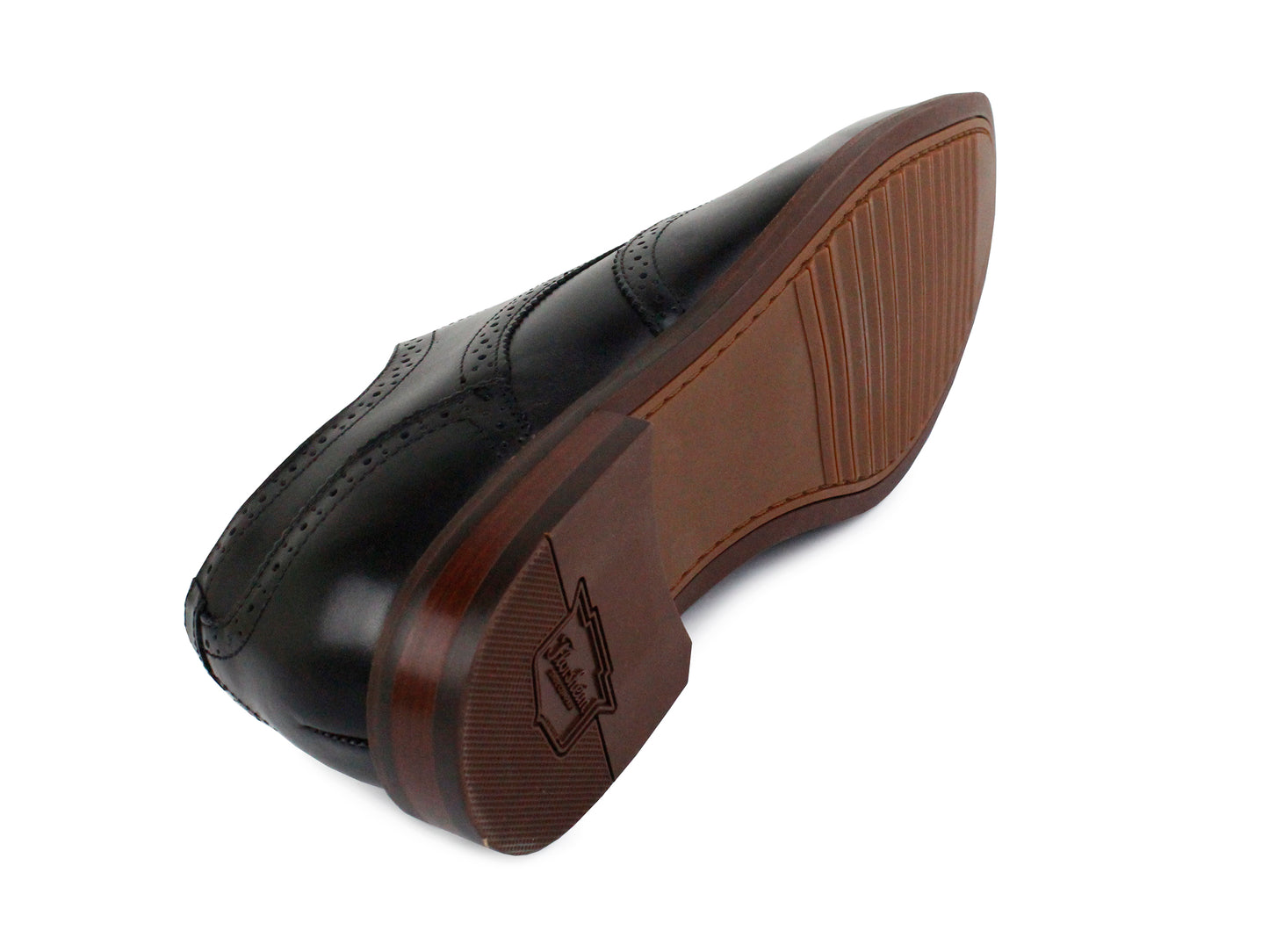 Florsheim 33598 Young Men's Wingtip Oxfords - Rucci - Black