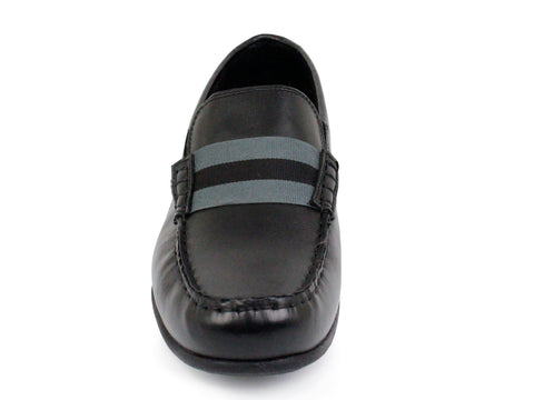 Image of Florsheim 33699 Slip On Boy's Shoe - Leather - Black