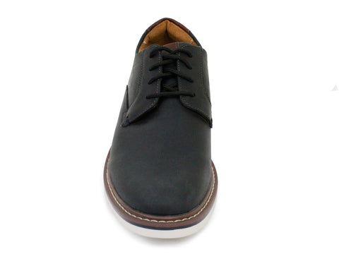 Florsheim 35291 Leather Boy's Shoe - Point Toe Oxford - Black