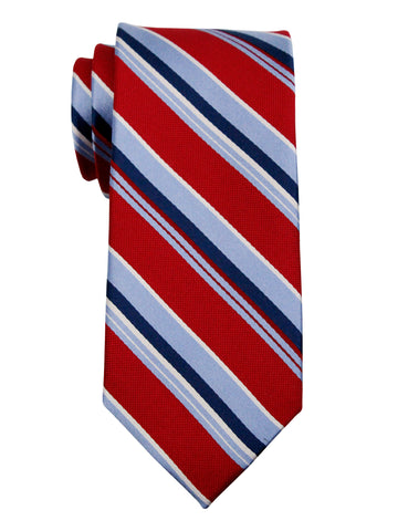 Enrico Sarchi 36003 Boy's Tie - Stripe - Red