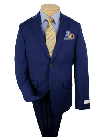 Jared Elliot 36022 Boy's Suit - Solid - Bright Navy