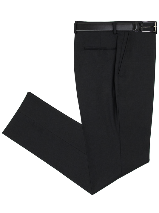 Eisenberg 36033P Men's Dress Pants - Portly - Solid - Black