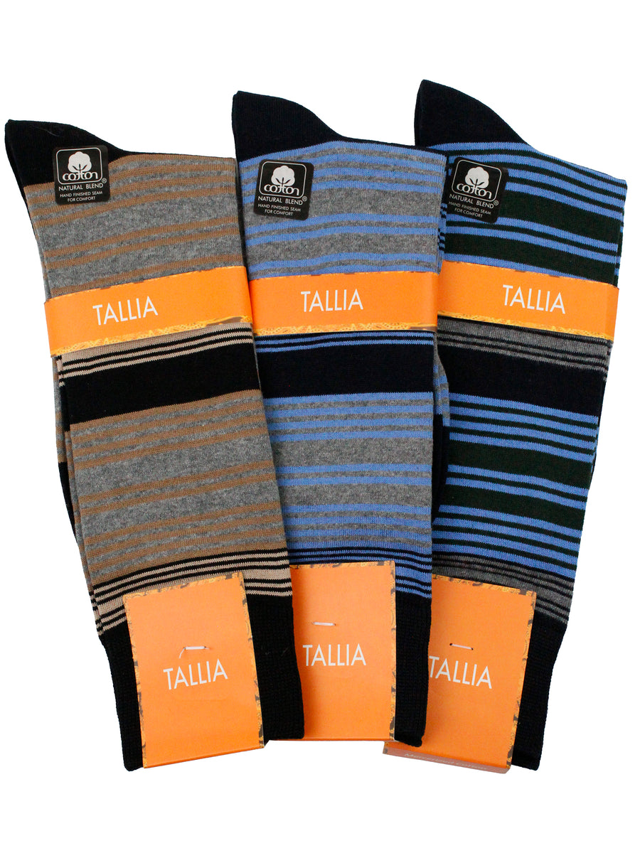 Tallia 36246 Men's Socks - Stripe