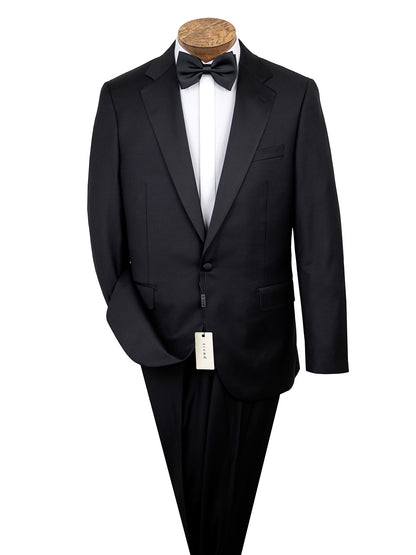 Trend by Maxman 36276  Young Men's Tuxedo - Slim Fit - Solid - Black