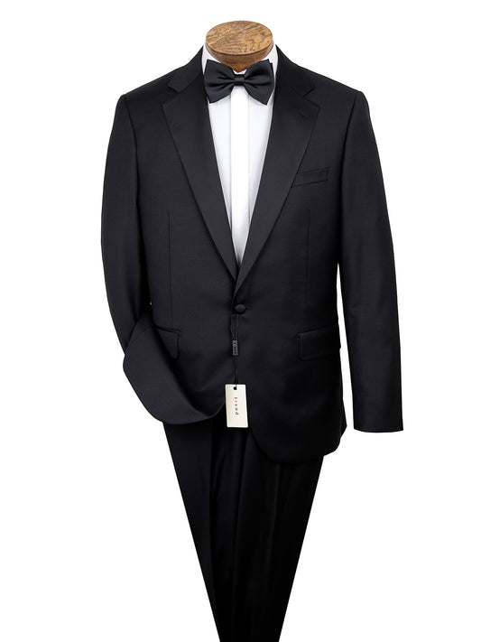 Trend by Maxman 36276  Young Men's Tuxedo - Slim Fit - Solid - Black