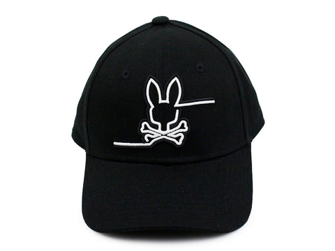 Psycho Bunny 36352 Boy's Baseball Cap - Chester - Black