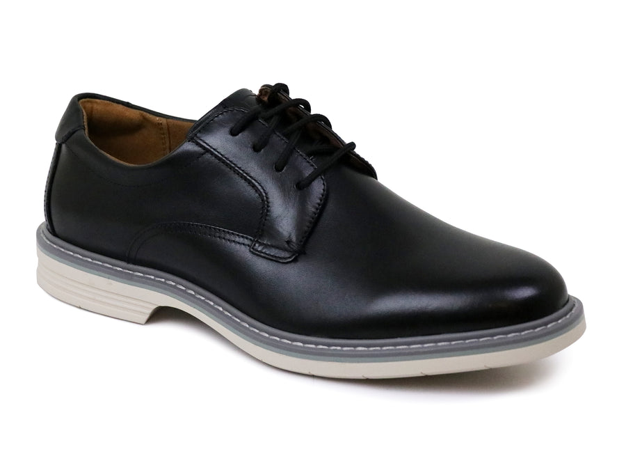 Florsheim 36762 Young Men's Shoes - Norwalk Plain Toe Oxford Milled - Black