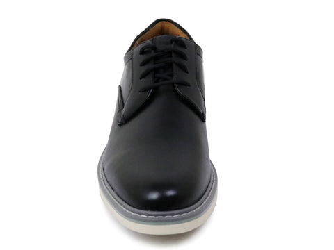 Image of Florsheim 36762 Young Men's Shoes - Norwalk Plain Toe Oxford Milled - Black