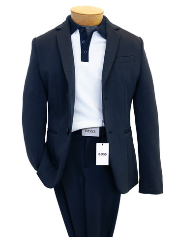 Image of Boss Kidswear 36846 Boy's Suit - Electric Blue