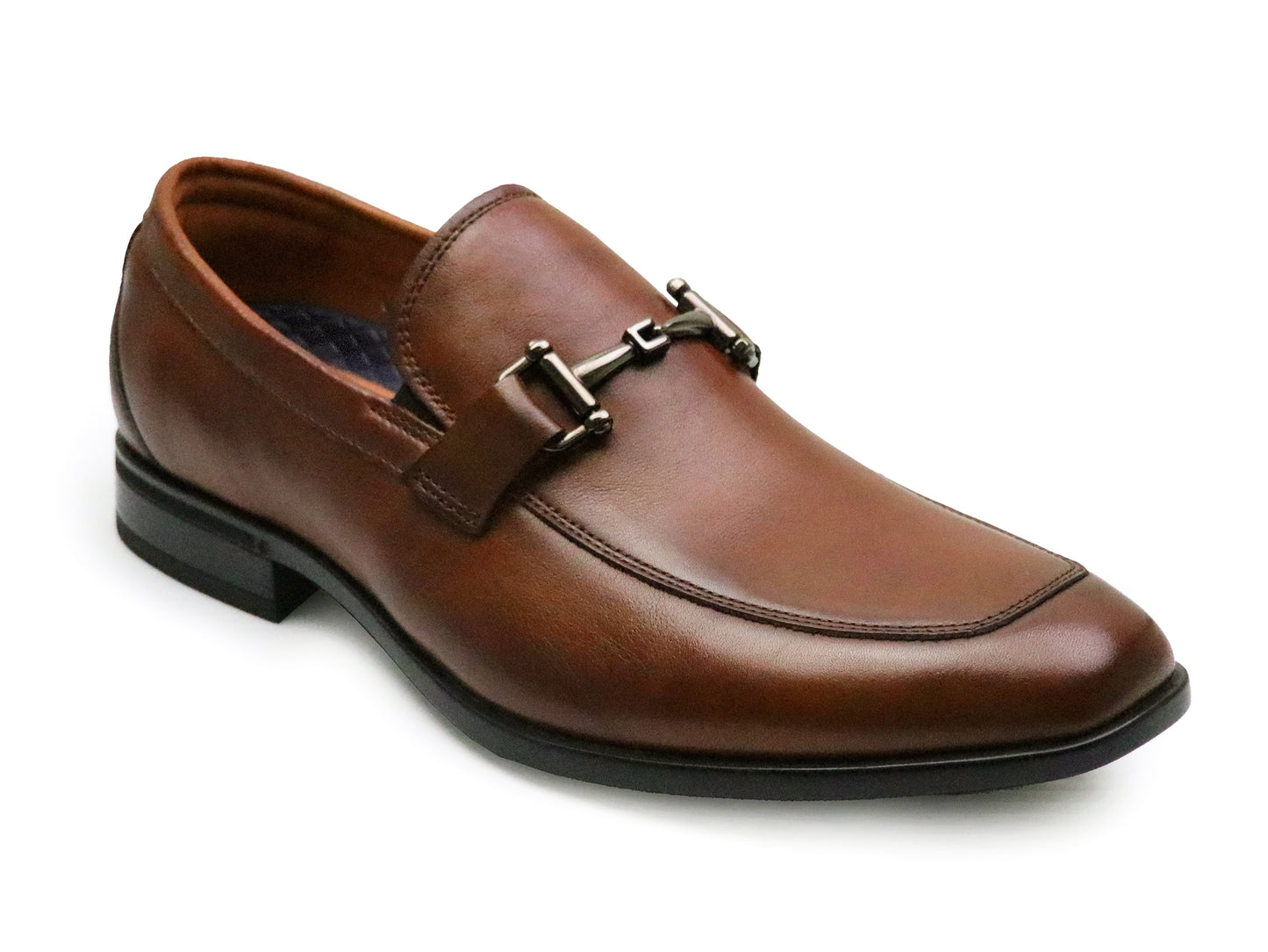 Florsheim 37195 Young Men's Bit Loafers - Zaffiro - Cognac