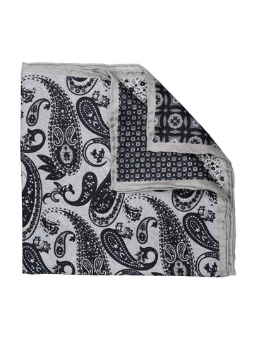 Heritage House 37790 Pocket Square - Neat - Red/Blue main image 1