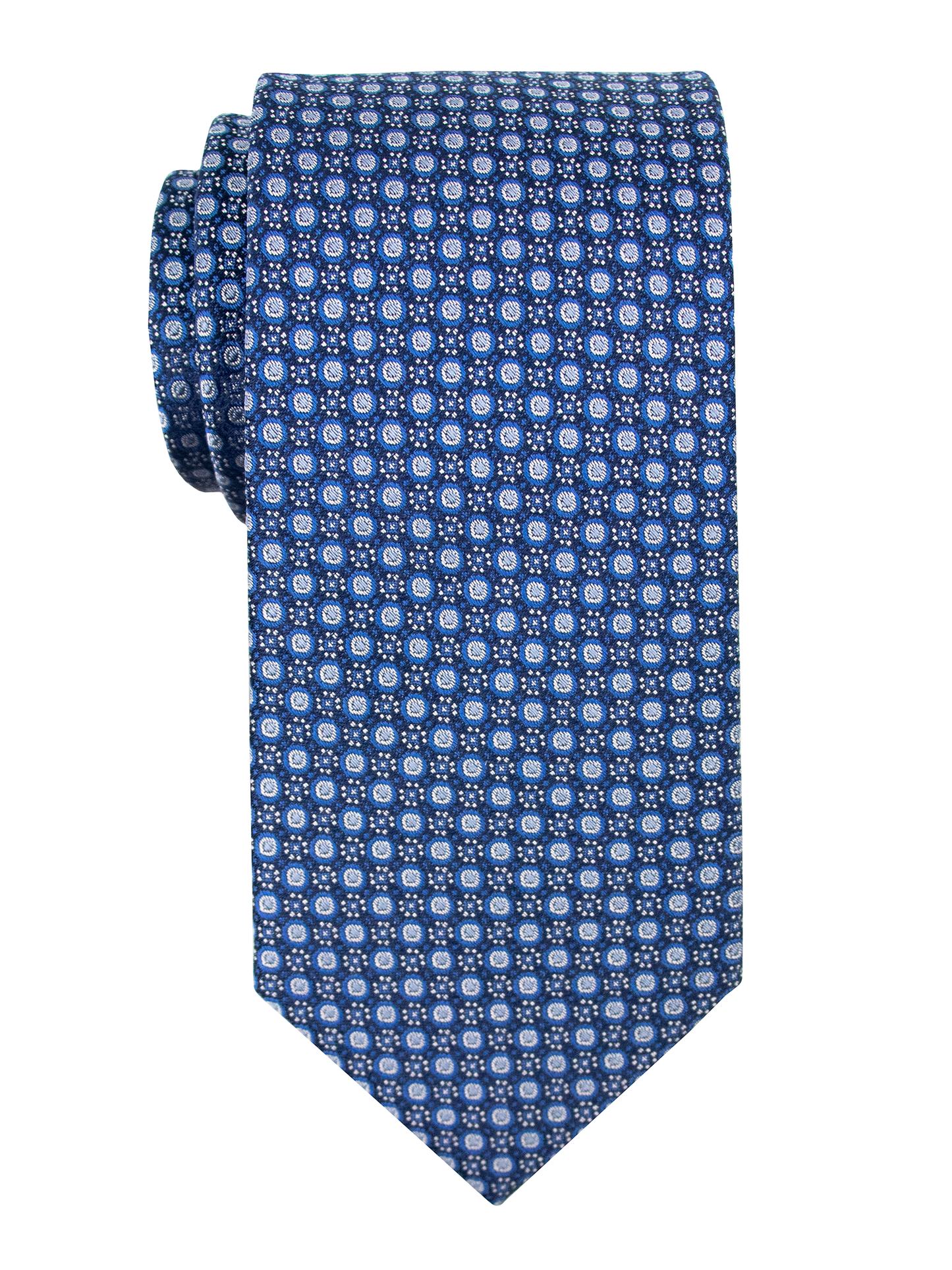Enrico Sarchi 38204 Boy's Tie - Neat - Navy/Blue