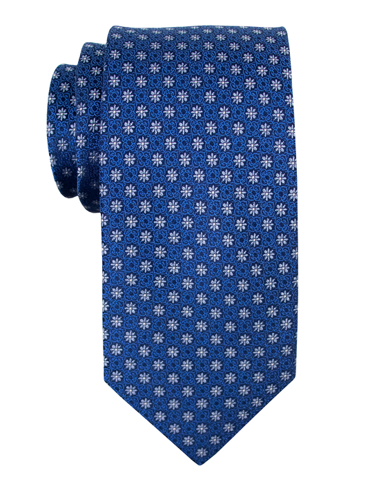 Enrico Sarchi 38207 Boy's Tie - Neat - Navy/Blue