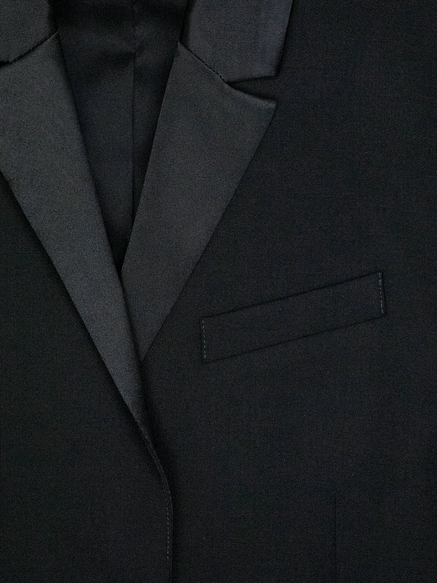 Emporio Armani 38483 Boy's Tuxedo - Solid - Black