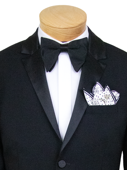 Emporio Armani 38483 Boy's Tuxedo - Solid - Black
