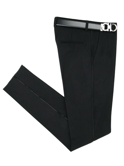 Emporio Armani 38483 Boy's Tuxedo - Solid - Black