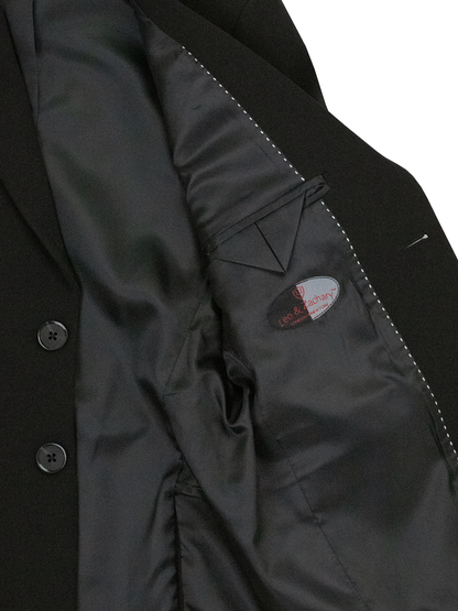 Boys suit - solid black