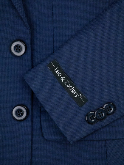 Boys suit - vested navy blue