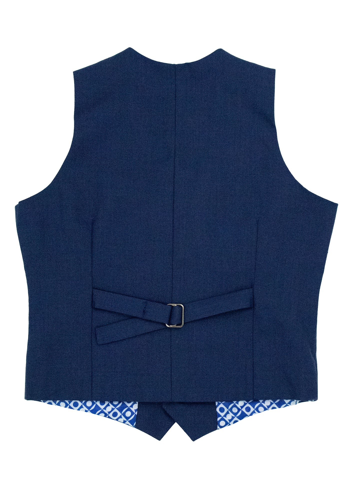 Boys suit - vested navy blue