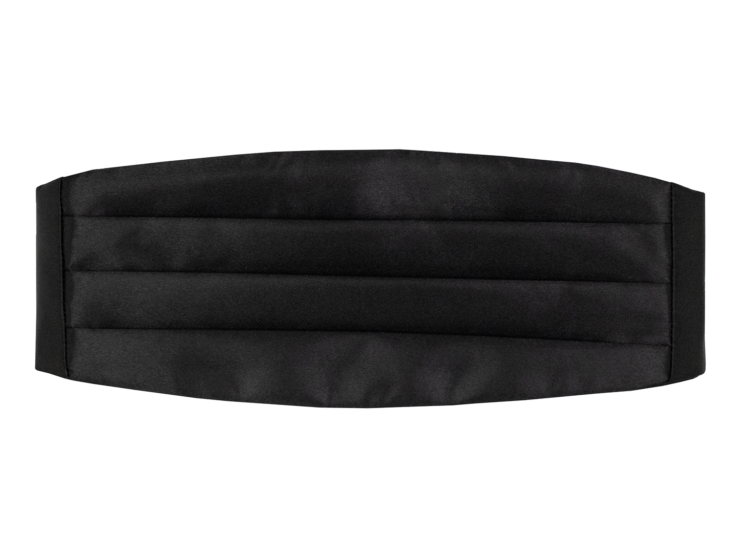 Heritage House 39197 Cummerbund Set - Satin - Black