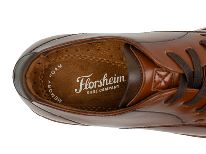 Florsheim 39218 Boys' Oxfords - Slip-On - Vibe Jr. - Cognac
