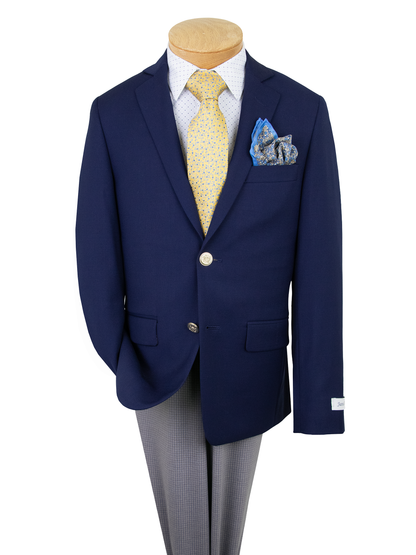 Jared Elliot 39323 Boy's Blazer - Weave - Blue