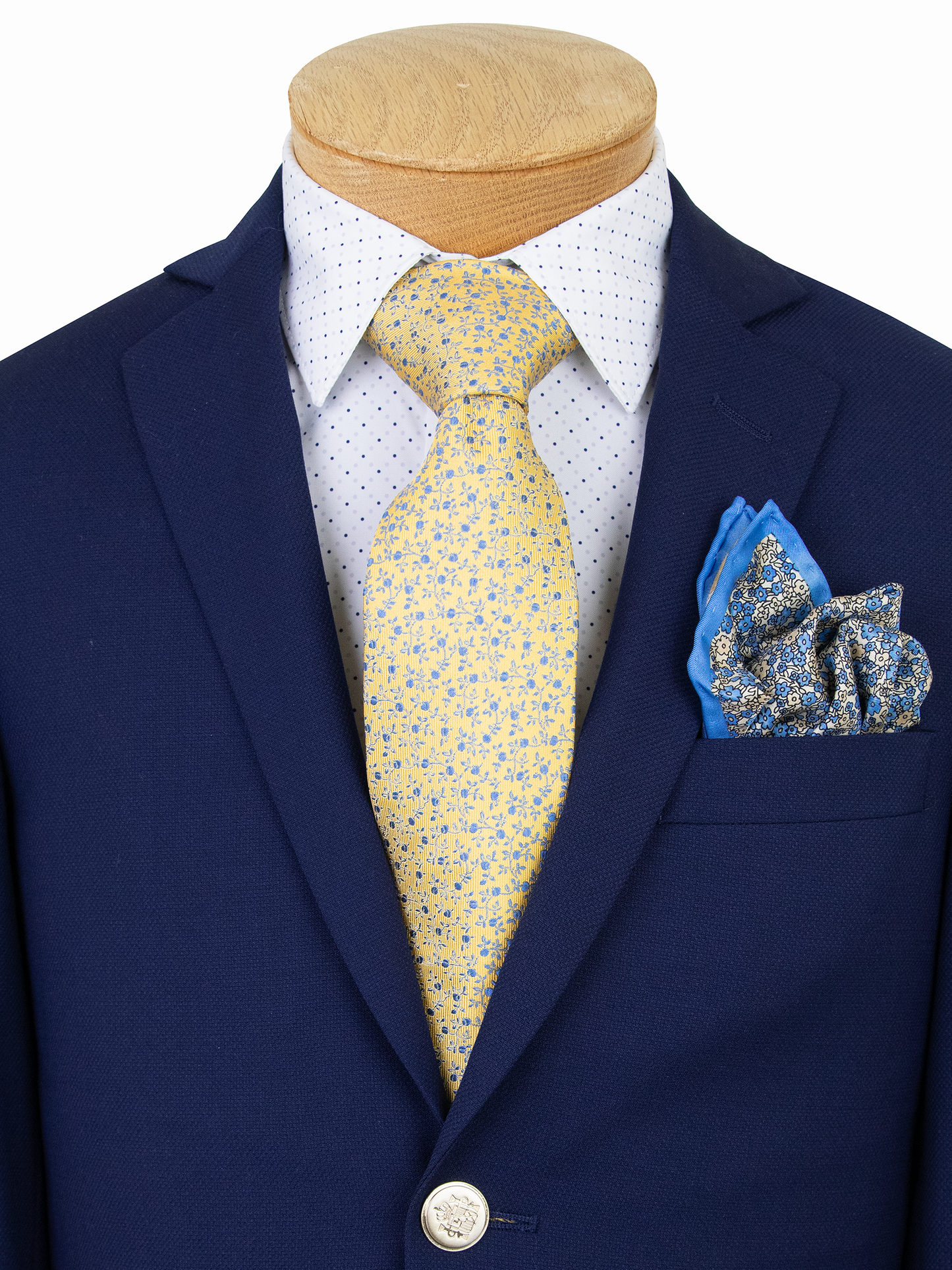 Jared Elliot 39323 Boy's Blazer - Weave - Blue