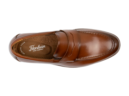 Florsheim 39514 Boys' Penny Loafers - Rucci Jr. - Cognac